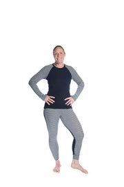 Night Shadow - Pants with Boot Top Style Stripes Gear